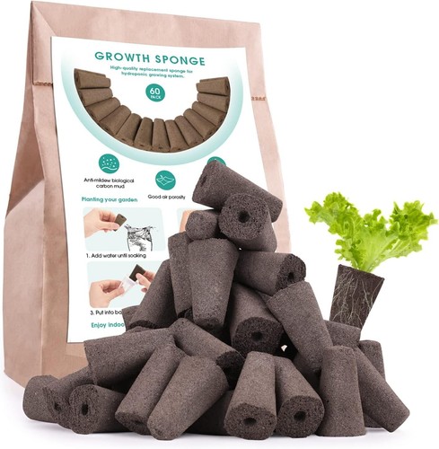 Pack square grow sponges - 60,