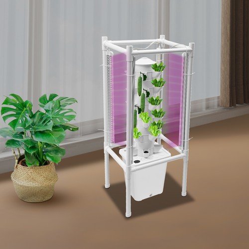Pot vertical hydroponic - 30-pot,